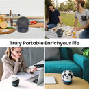 Ggmm d4 d5 base de bateria original feita para echo dot (4th/5th gen) carregador base de bateria portátil para amazon alexa alto-falante inteligente