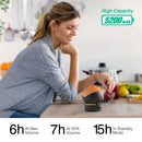 Ggmm d4 d5 base de bateria original feita para echo dot (4th/5th gen) carregador base de bateria portátil para amazon alexa alto-falante inteligente