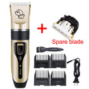 Rechargeable Low-Noise Pet Hair Clipper Remover Cutter Grooming Cat Dog Hair Trimmer Electrical Pets Hair Cut Machine