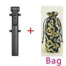 SelfieOriginal xiaomi bluetooth para telefone mini tripé selfiestick com obturador remoto sem fio para iphone samsung android