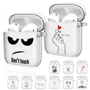 Silicone Macio Para Apple AirPods 1st/2nd Generation Case Protetor Bluetooth Sem Fio Fone De Ouvido Capa Cover