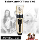 Rechargeable Low-Noise Pet Hair Clipper Remover Cutter Grooming Cat Dog Hair Trimmer Electrical Pets Hair Cut Machine