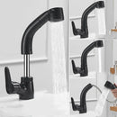 Kitchen Faucet With Shower Head Gold/Chrome/Black/White Kitchen Sink Faucet Pull Out Sink Faucet Mixer Tap Torneira Cozinha