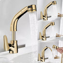 Kitchen Faucet With Shower Head Gold/Chrome/Black/White Kitchen Sink Faucet Pull Out Sink Faucet Mixer Tap Torneira Cozinha