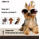 Rechargeable Low-Noise Pet Hair Clipper Remover Cutter Grooming Cat Dog Hair Trimmer Electrical Pets Hair Cut Machine