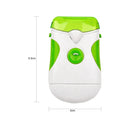 Moedor de unhas automático corte elétrico manicure arquivo toe cortador de unhas moedor ferramenta de manicure com luz