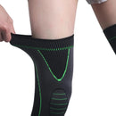 1 PCS Compression Knee Pads Support Sleeve Protector Elastic Kneepad Brace Spring Support  Volleyball Running  Silicone