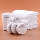 Toalha comprimida reutilizável, algodão, viagem, hotel, engrossar, toalhas de rosto macio, absorvente