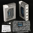 Sem fio bluetooth música bandana correndo esporte elástico sweatband headwear dormir fone de ouvido alto-falante