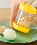 Cooked Egg Shell Remover Manual Egg Shell Remover Not Dirty Hands Easy to Shell Eggs Remover Kitchen Fully Automatic Small Tool
