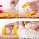 Cooked Egg Shell Remover Manual Egg Shell Remover Not Dirty Hands Easy to Shell Eggs Remover Kitchen Fully Automatic Small Tool