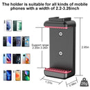 Dobrável Mini Tripé 1/4 Tripé Monopé Aperto de Mão Universal para DSLR Android iPhone Smartphone