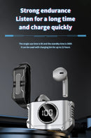 TWS M2 Gaming Cinema Music Mode Wireless Bluetooth Call Headphones Lighter Charging Case Portable Earbuds fone de ouvido sem fio