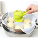 1pc Cortador de Tomate,Frutas,Cortador,Suporte Para Utensilios de Cozinha