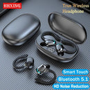 Tws Audifonos Bluetooth Wireless Headphones Noise Reduction Stereo Hook Headsets Sport Earphone Game Case Fone De Ouvido Sem Fio