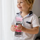 Garrafa de água criativo dos desenhos animados forma urso copo de alimentação do bebê portátil à prova de derramamento crianças copos garrafa de água