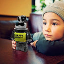 Garrafa de água criativo dos desenhos animados forma urso copo de alimentação do bebê portátil à prova de derramamento crianças copos garrafa de água