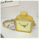 garrafa de água plana em forma de pão em linha reta garrafa de água de presente copo botella de agua