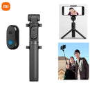 SelfieOriginal xiaomi bluetooth para telefone mini tripé selfiestick com obturador remoto sem fio para iphone samsung android