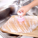 2 Em 1 Escova De Limpeza De Cozinha Com Dispensador De Sabão Líquido Lavadora De Louça