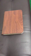 Luz de mesa magnética de madeira portátil, 5 cores, Carregamento USB, Decoração.