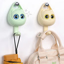 Armazenamento De Gancho De Gato Racks Chave De Saco Ganchos Girar Olhos Auto-Adesivo