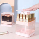 Caixa Organizadora Porta 12 Batons e Esmalte Batom Rimel Penteadeira Banheiro Cosméticos maquiagem salão de beleza