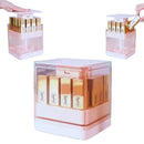 Caixa Organizadora Porta 12 Batons e Esmalte Batom Rimel Penteadeira Banheiro Cosméticos maquiagem salão de beleza